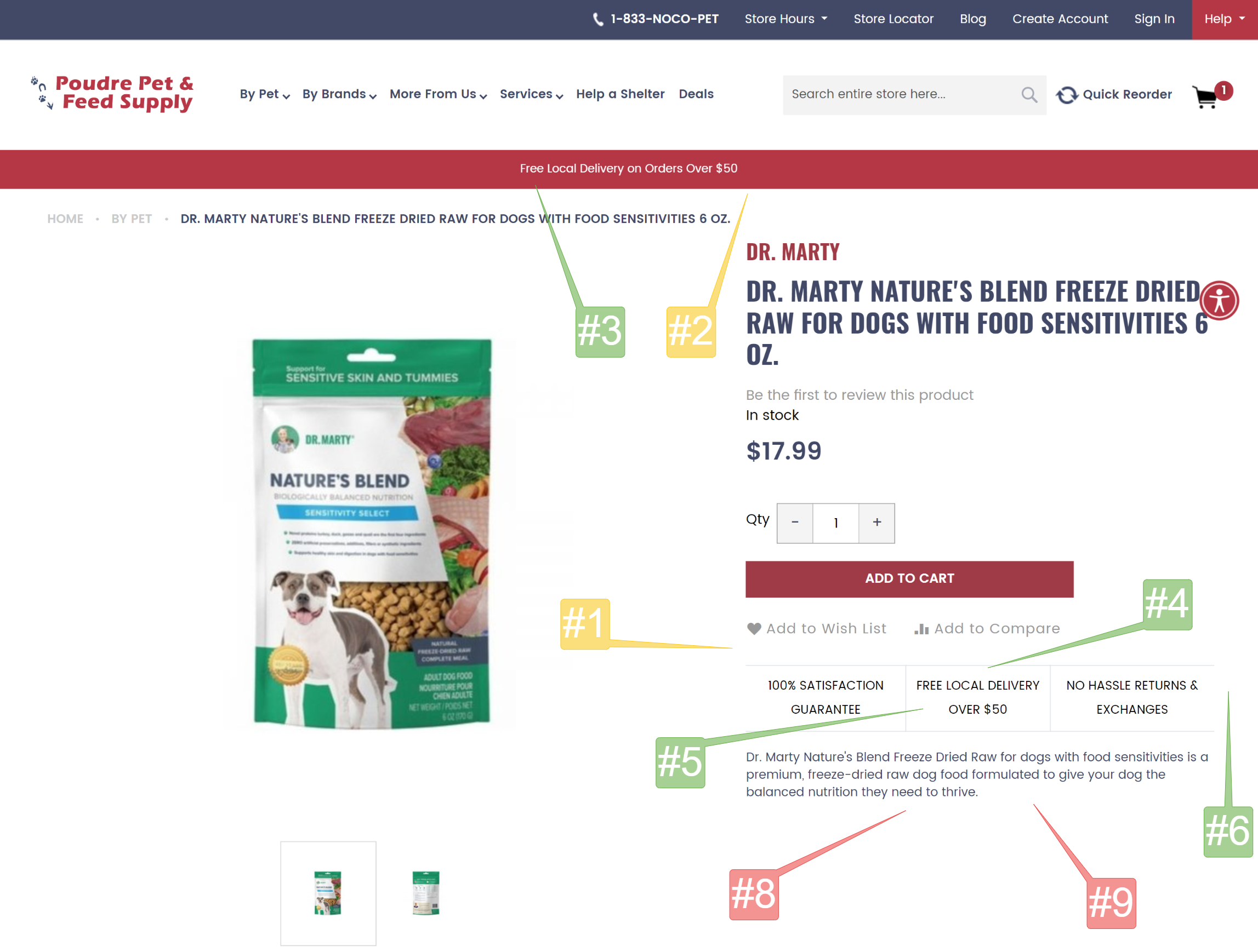 Poudre Pet & Feed Supply Ordering & Delivery
